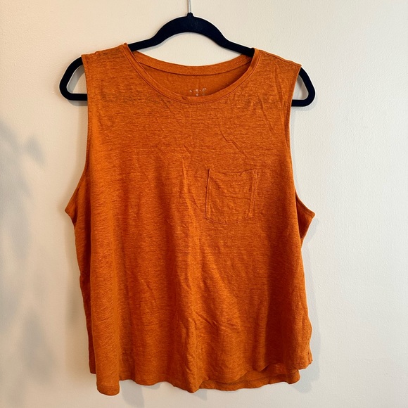 a new day Tops - 100% Linen Top